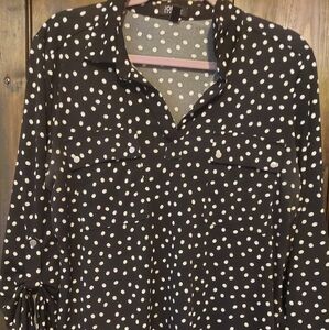 Jones of New York Polka DOT Blouse